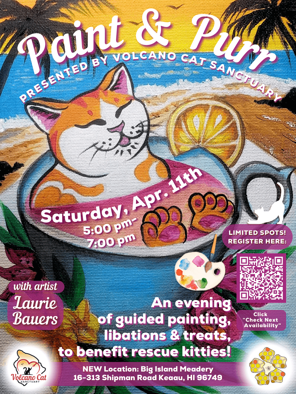 APRIL PAINT AND PURR